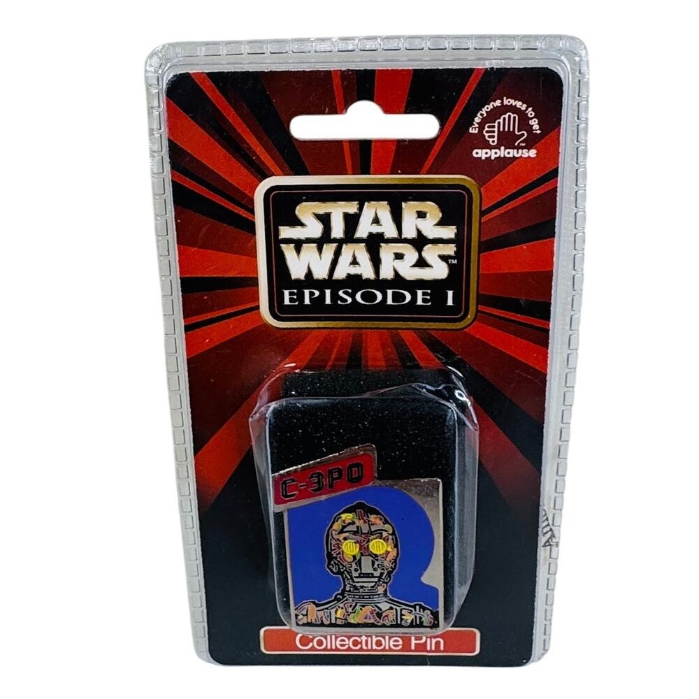 5 for $25| Star Wars‎ Episode I C-3P0 Collectible Applause Pin New